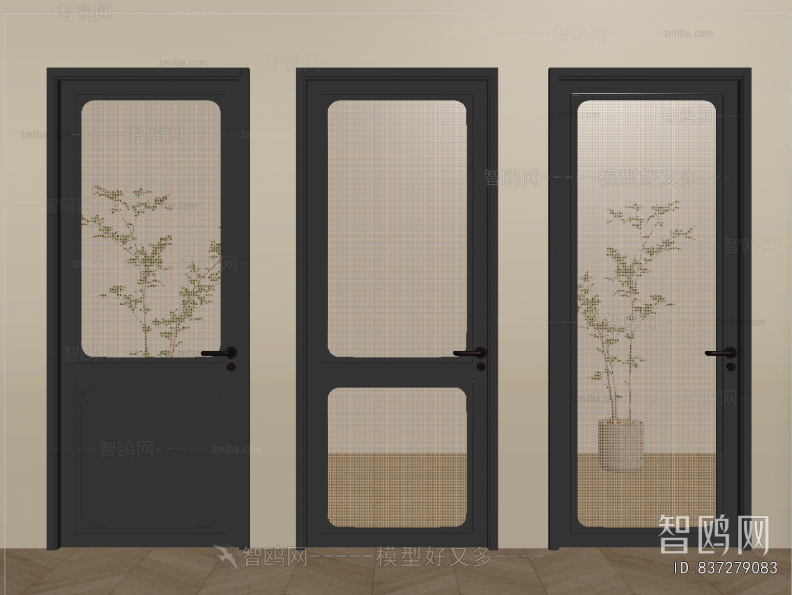 Modern Single Door