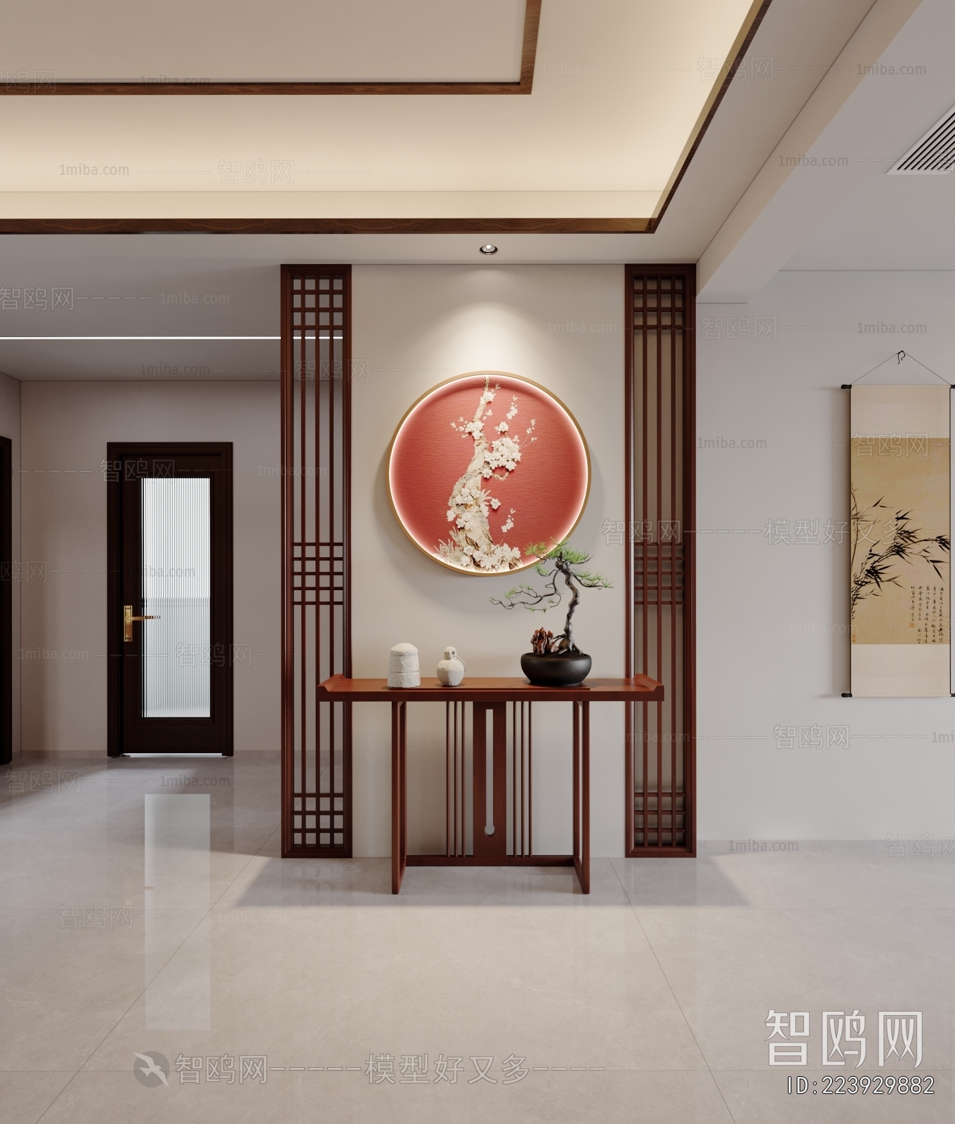 New Chinese Style Hallway