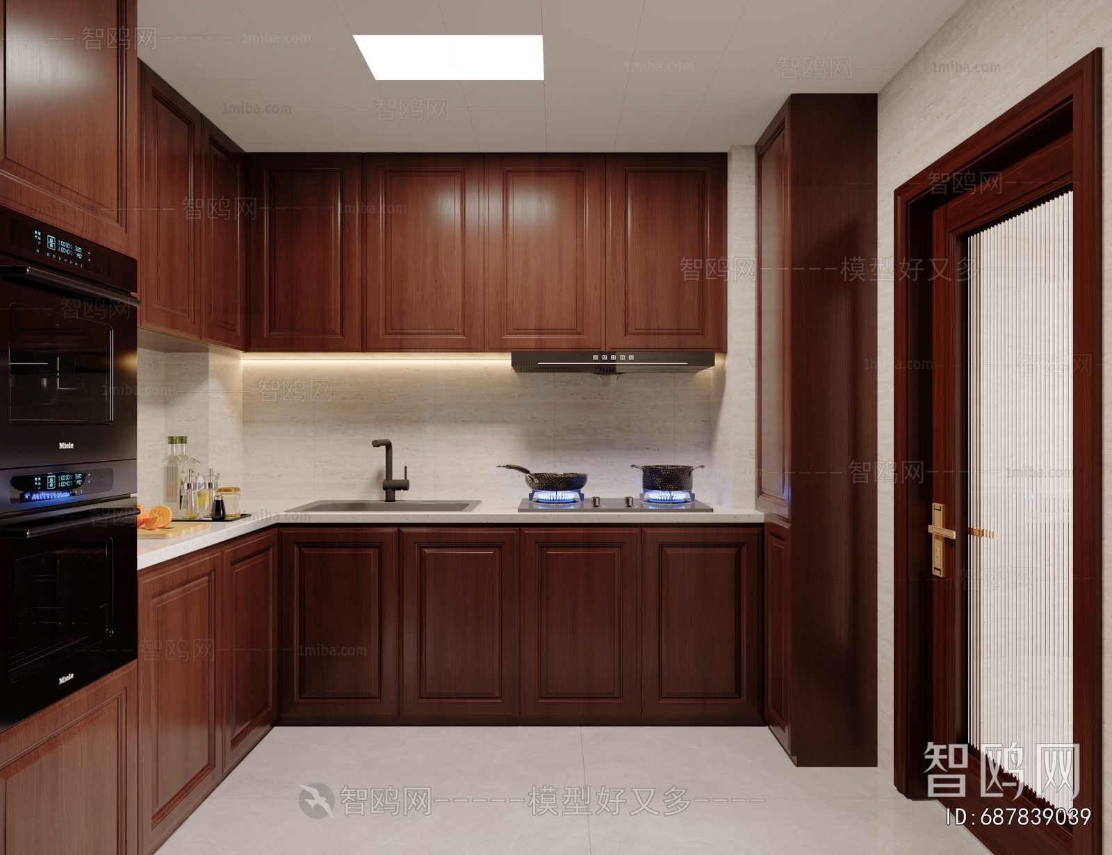 New Chinese Style The Kitchen