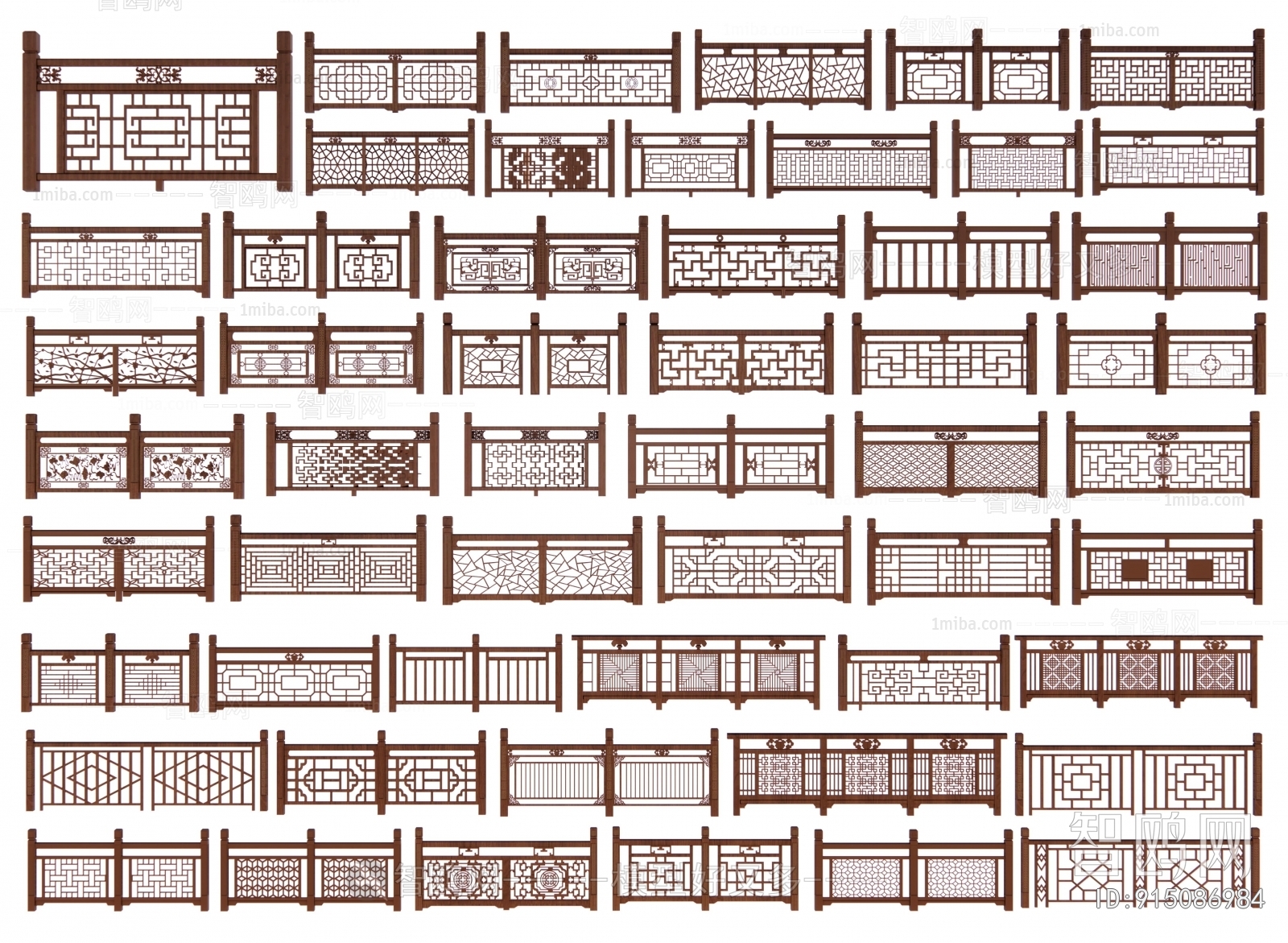 Chinese Style Guardrail