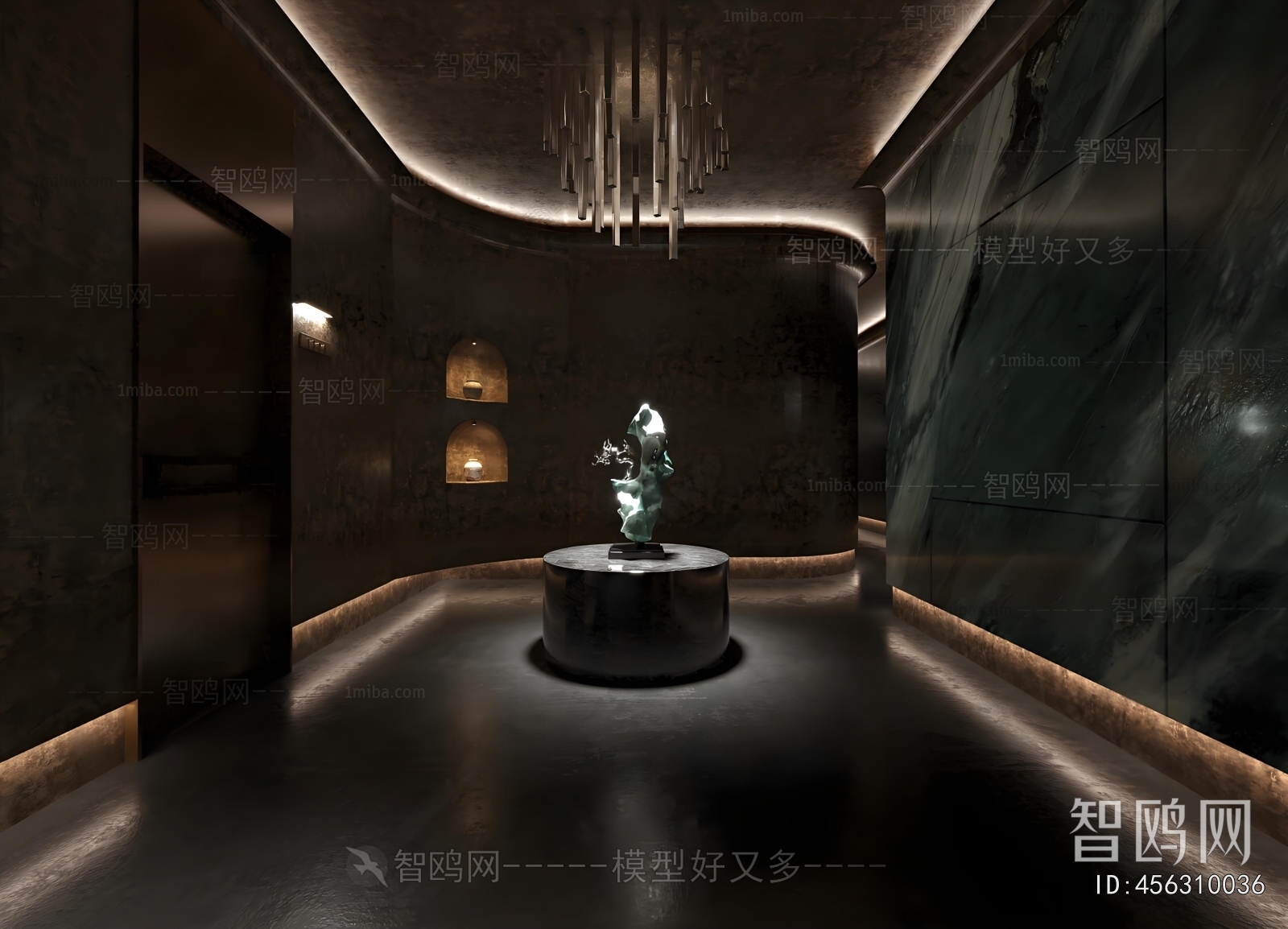 Wabi-sabi Style Club Space