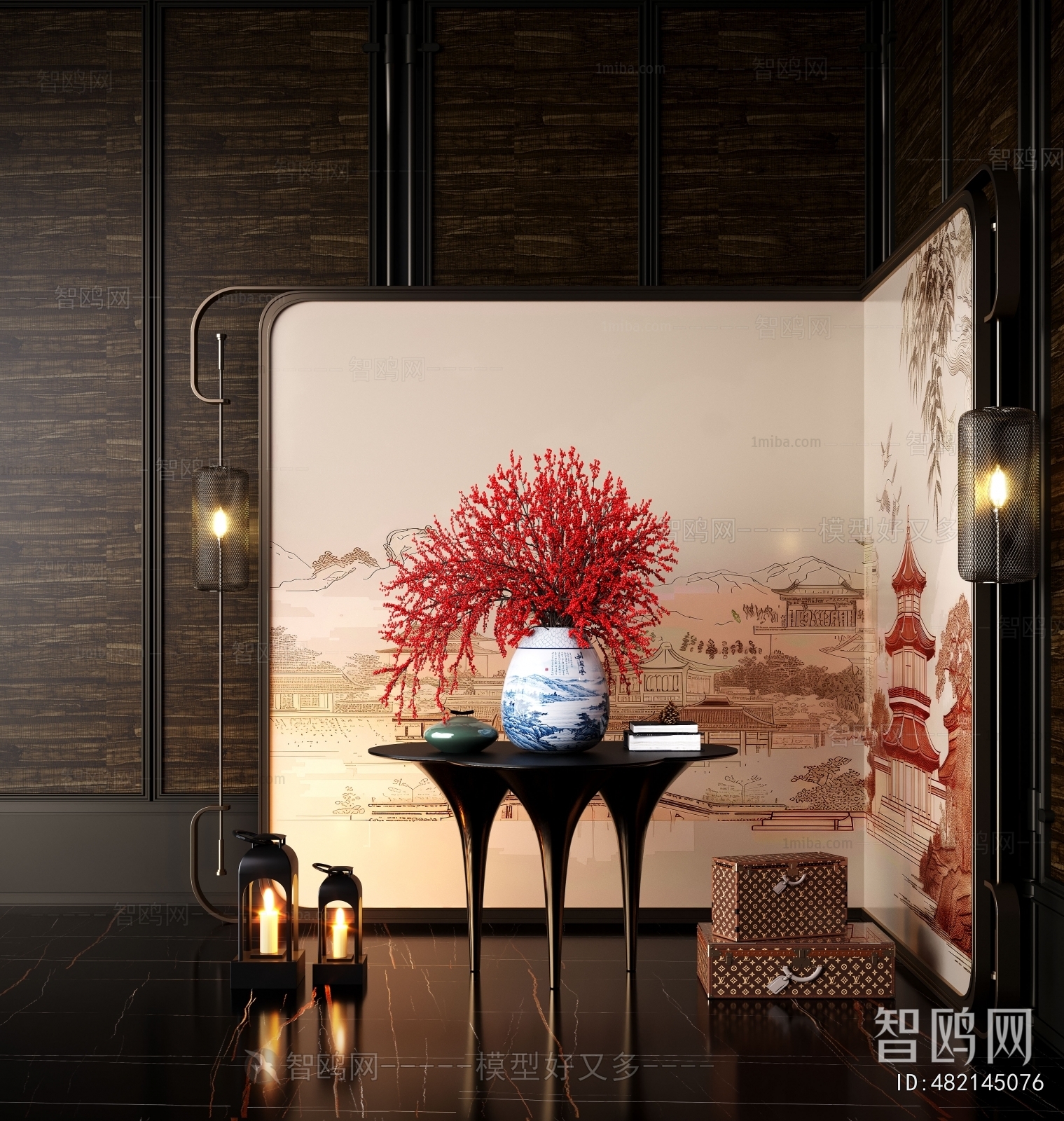 New Chinese Style Console