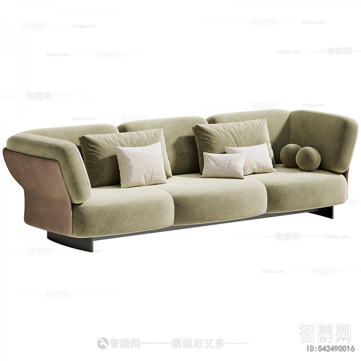 Modern Three-seat Sofa
