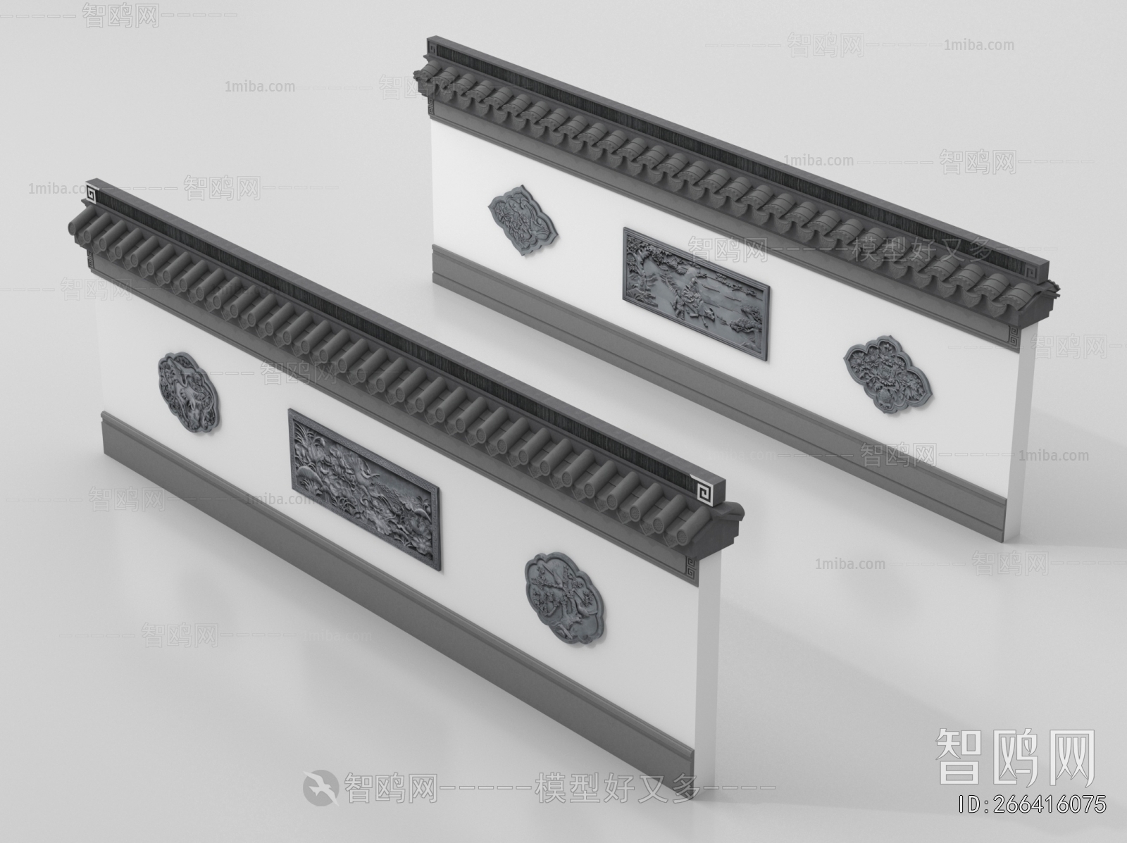 Chinese Style Landscape Wall