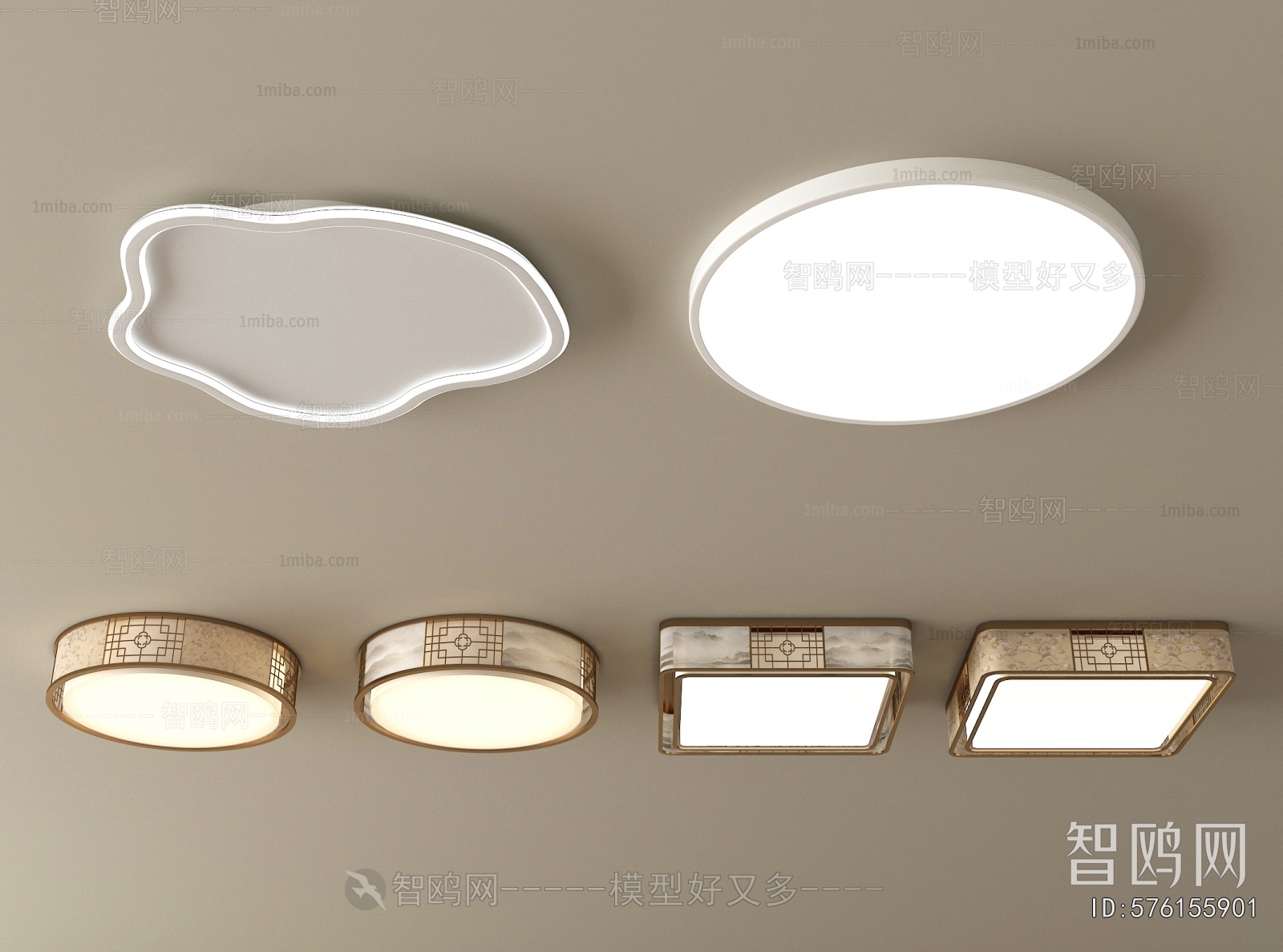 New Chinese Style Ceiling Ceiling Lamp