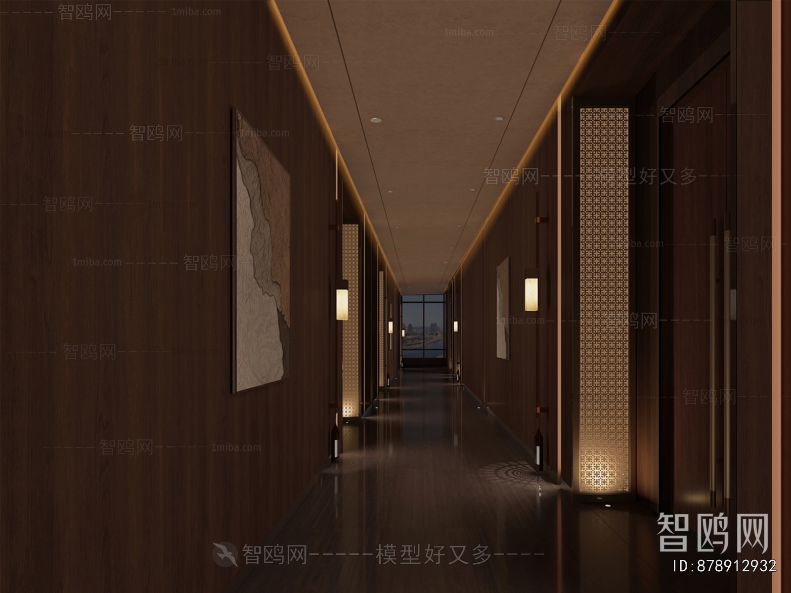 New Chinese Style Corridor
