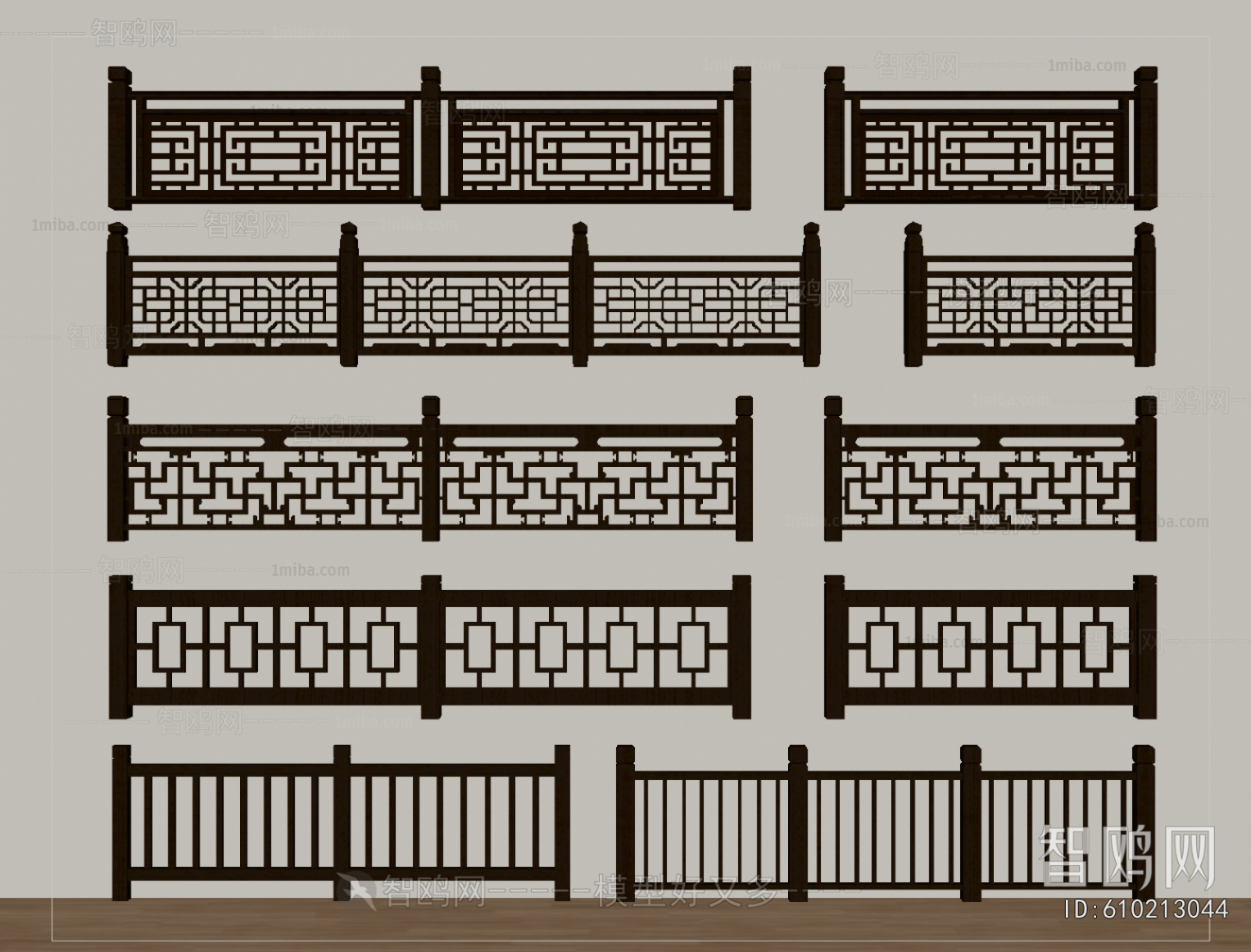 New Chinese Style Guardrail