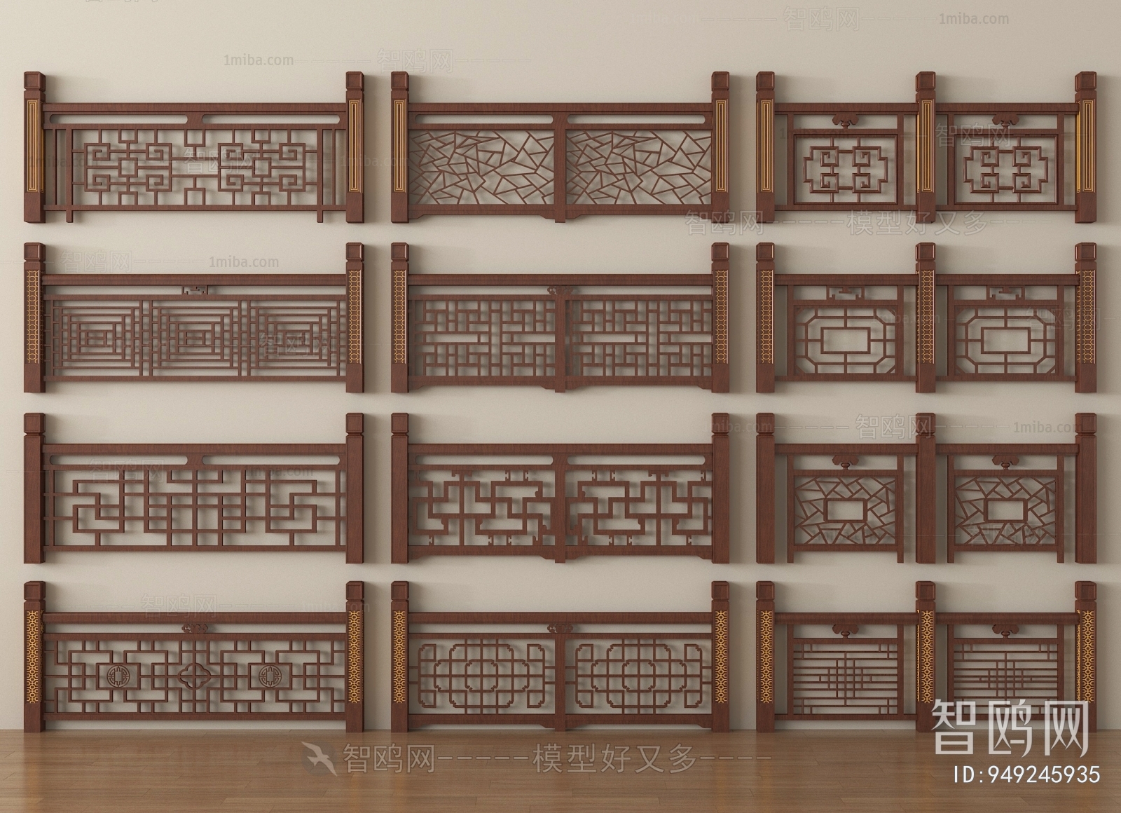 New Chinese Style Guardrail