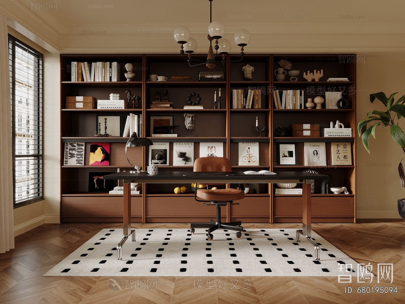 French Style Study Space