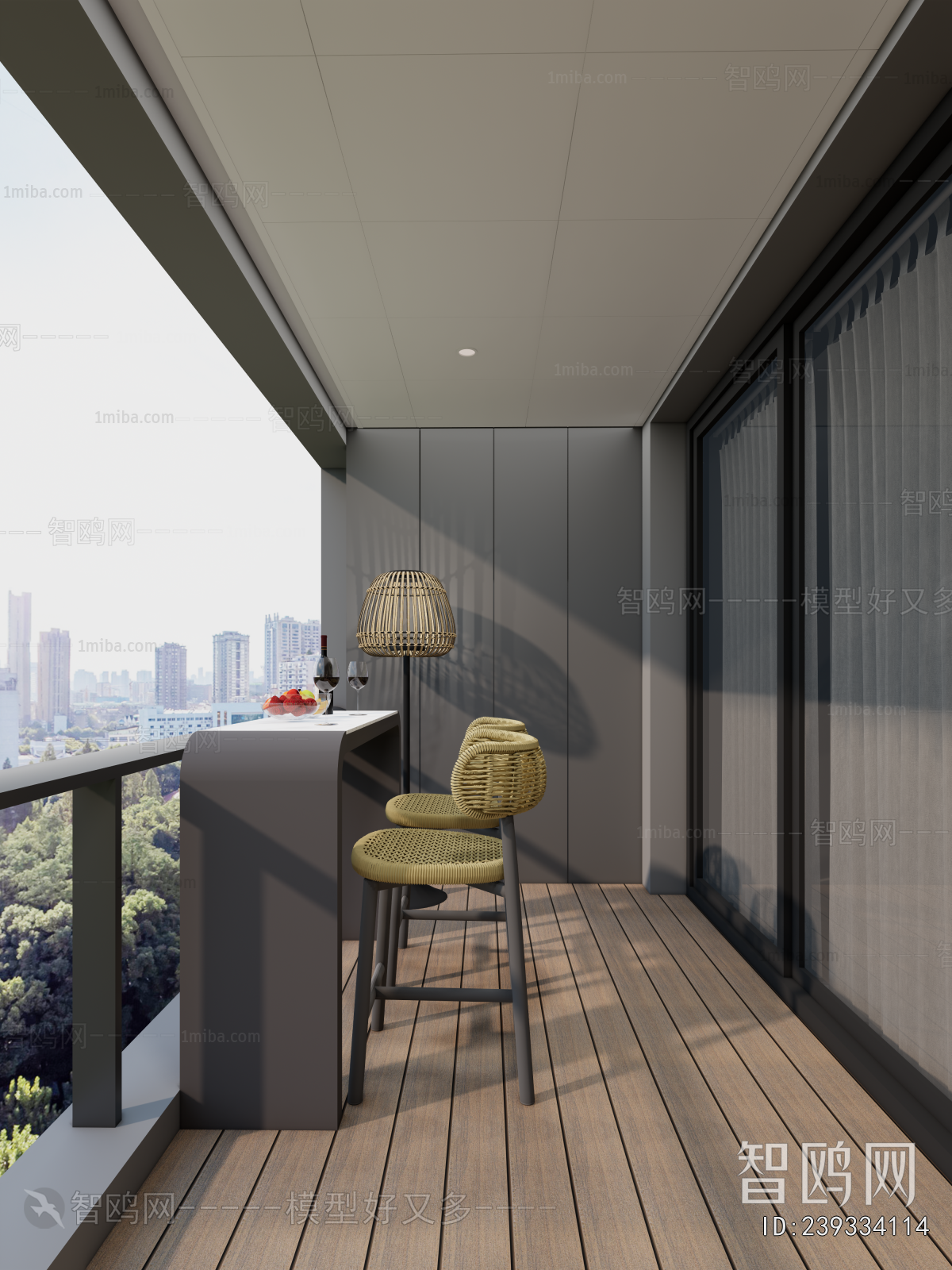 Modern Leisure Balcony