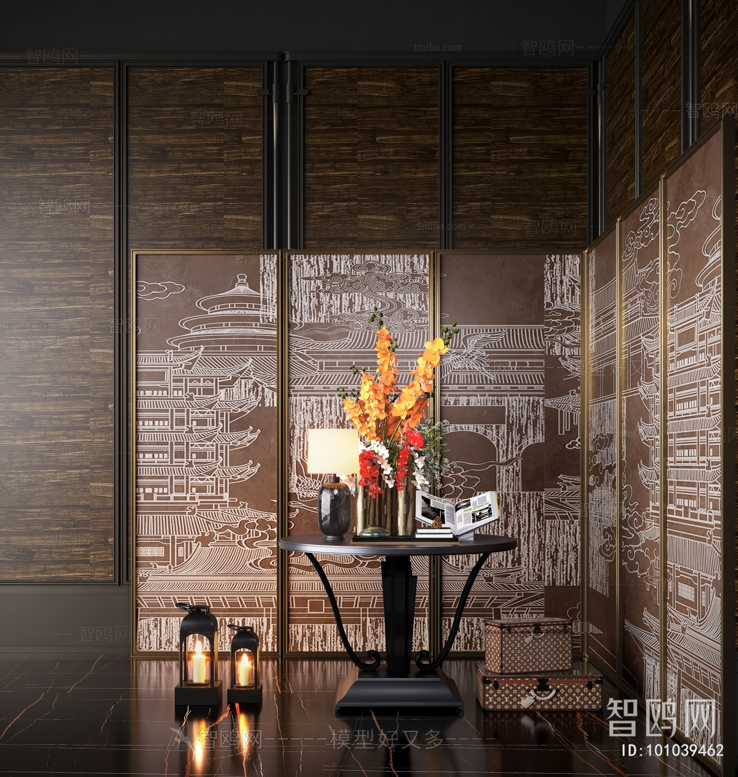 New Chinese Style Console