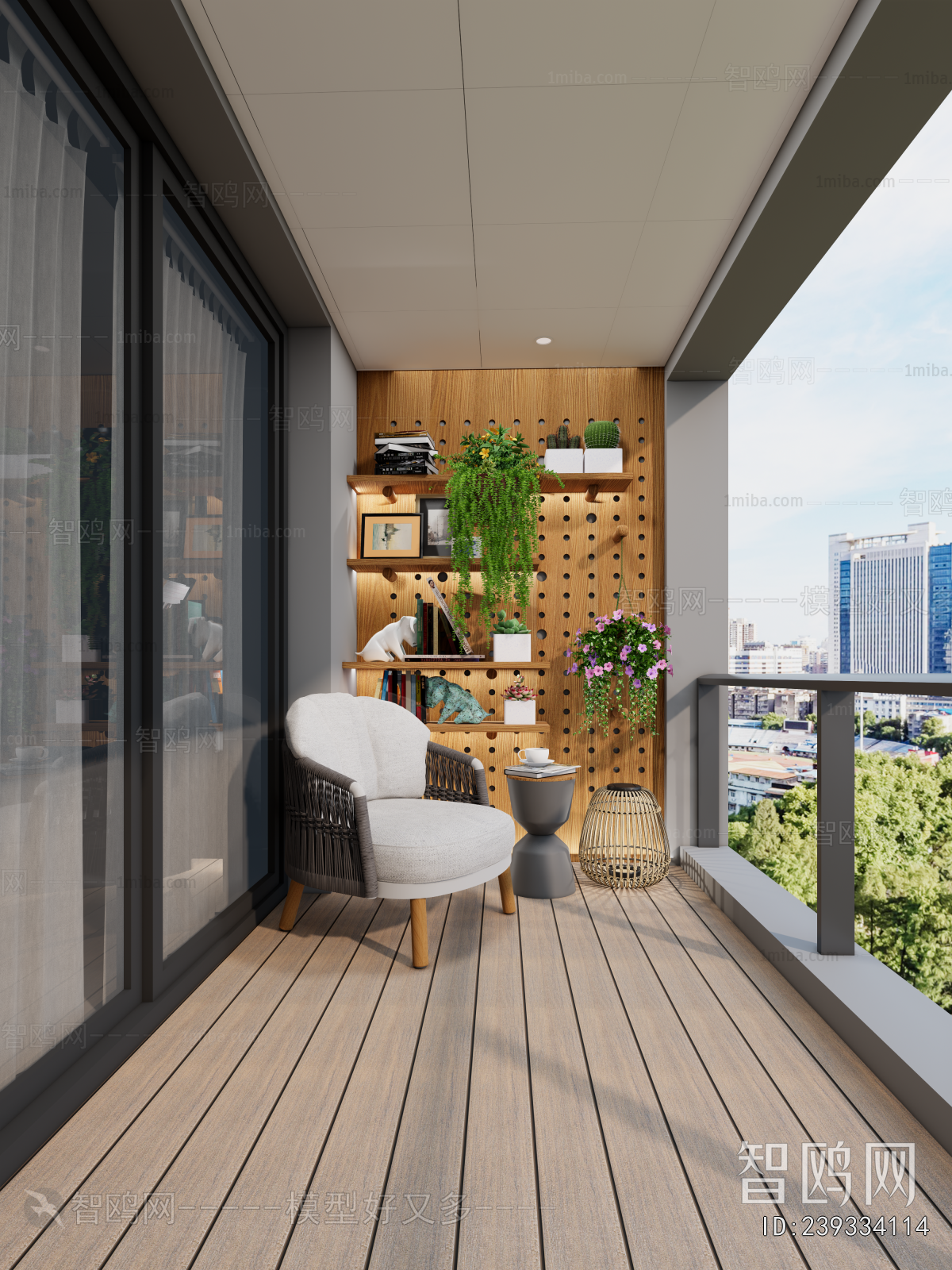 Modern Leisure Balcony