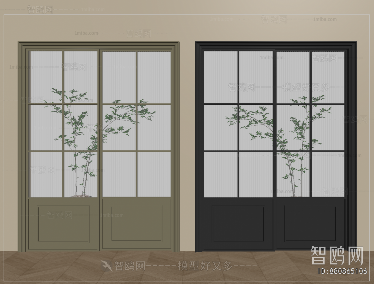 French Style Sliding Door