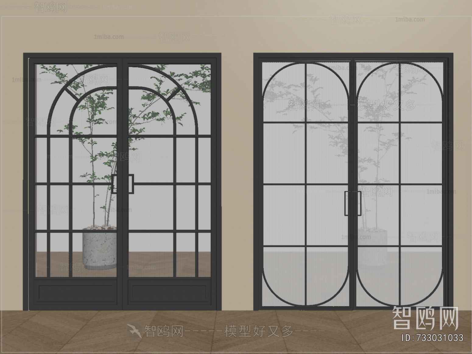 French Style Sliding Door