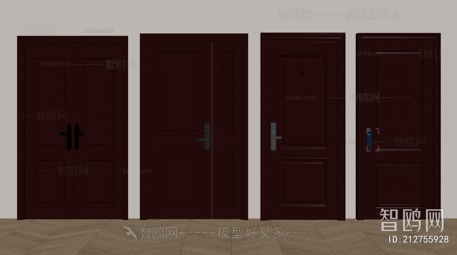 American Style Entrance Door