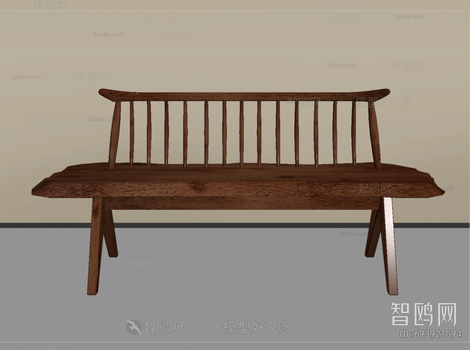 Wabi-sabi Style Lounge Chair