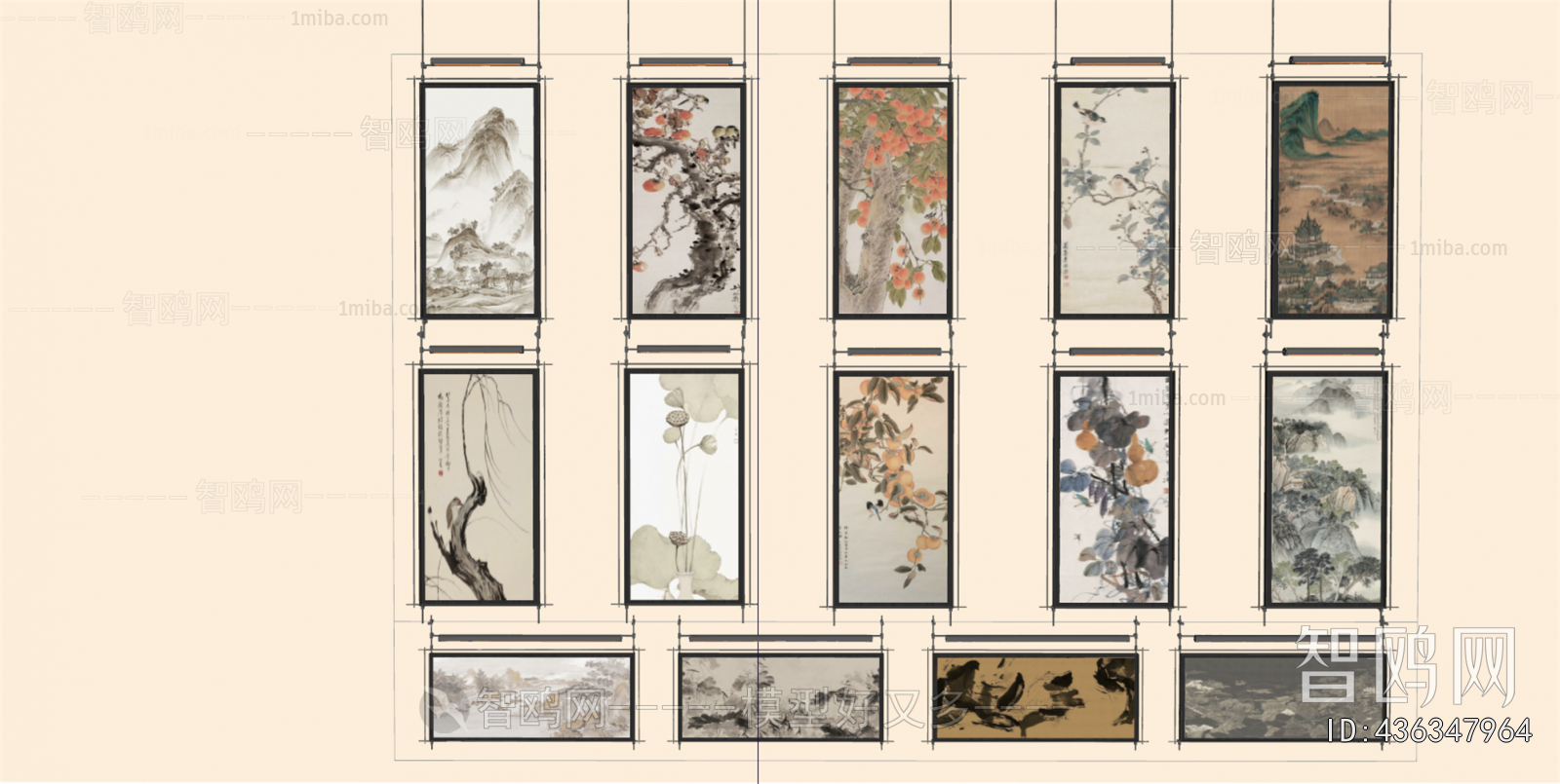 New Chinese Style Painting