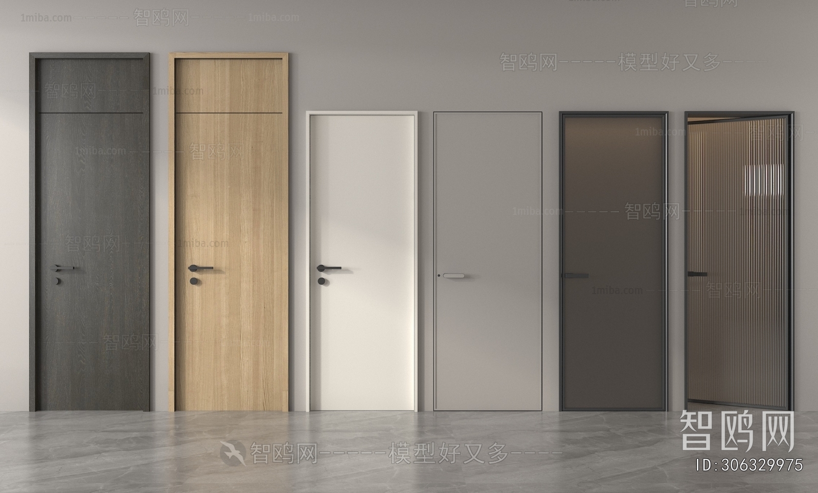 Modern Single Door