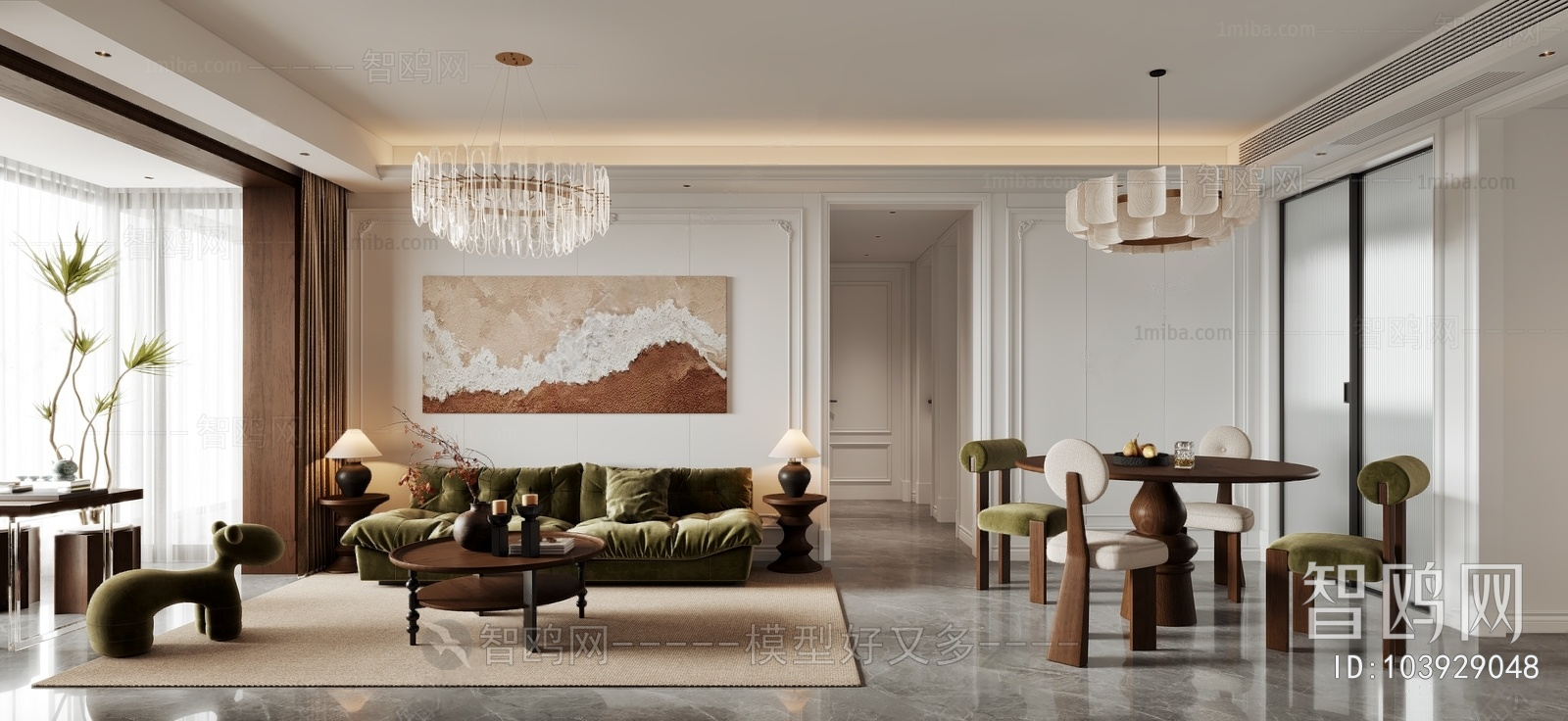 French Style A Living Room