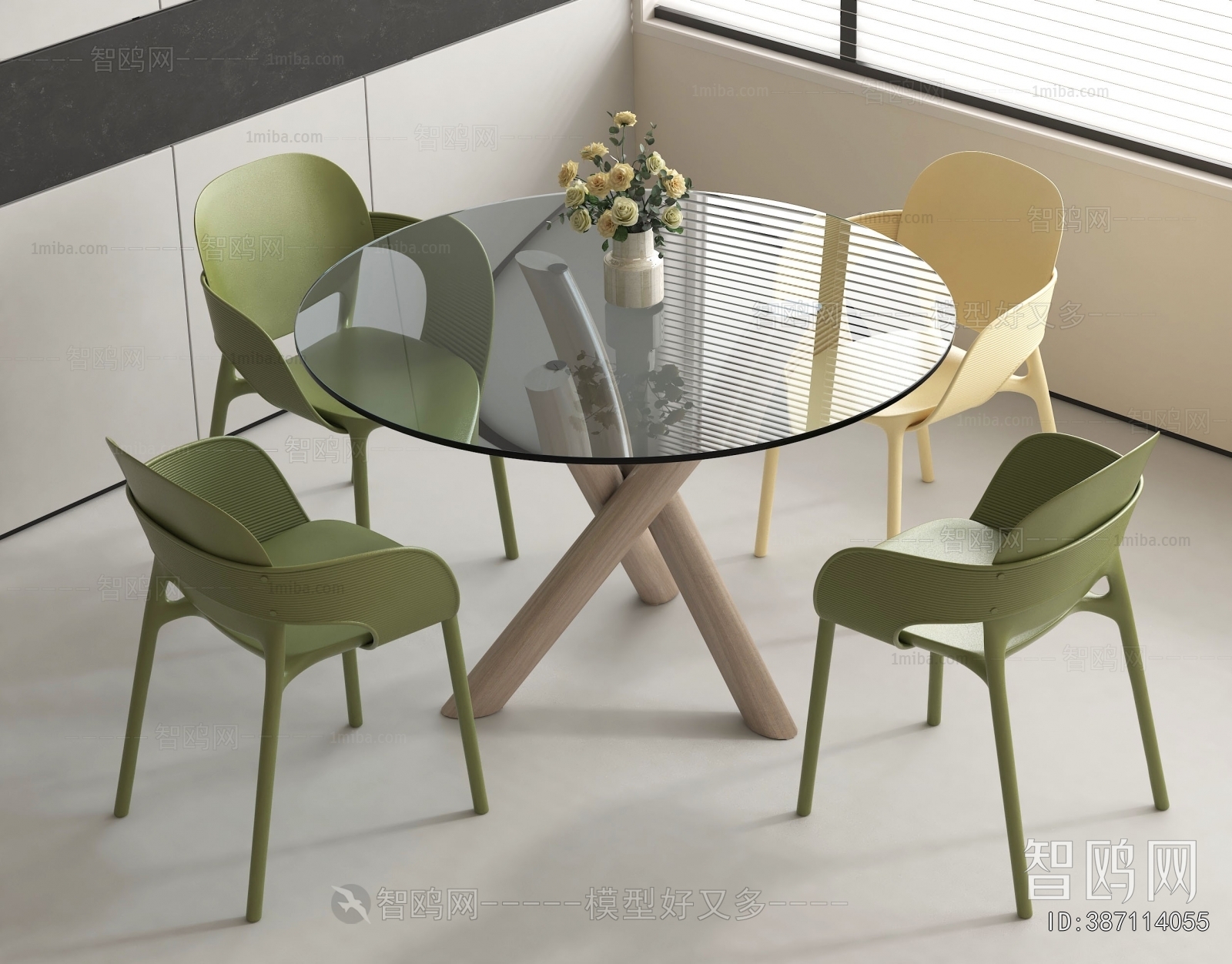 Modern Leisure Table And Chair