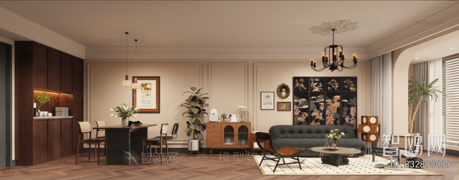 French Style A Living Room