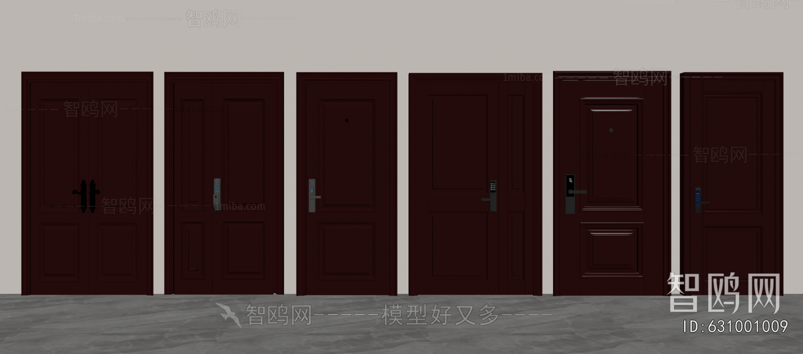 American Style Entrance Door