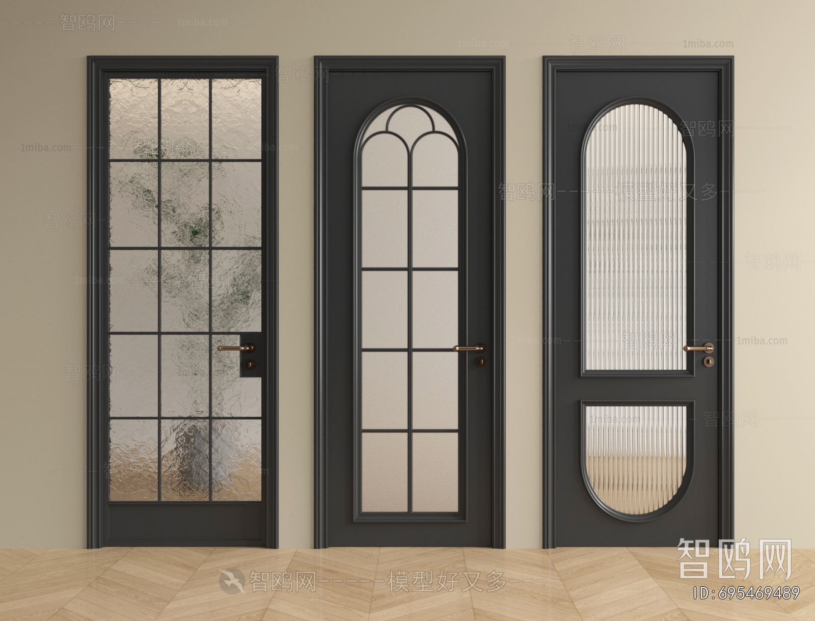 French Style Single Door