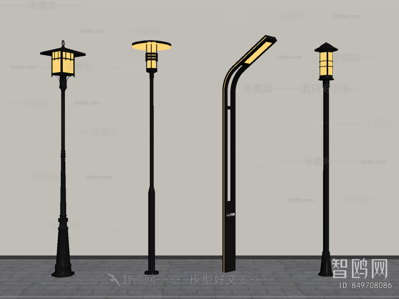 New Chinese Style Outdoor Light