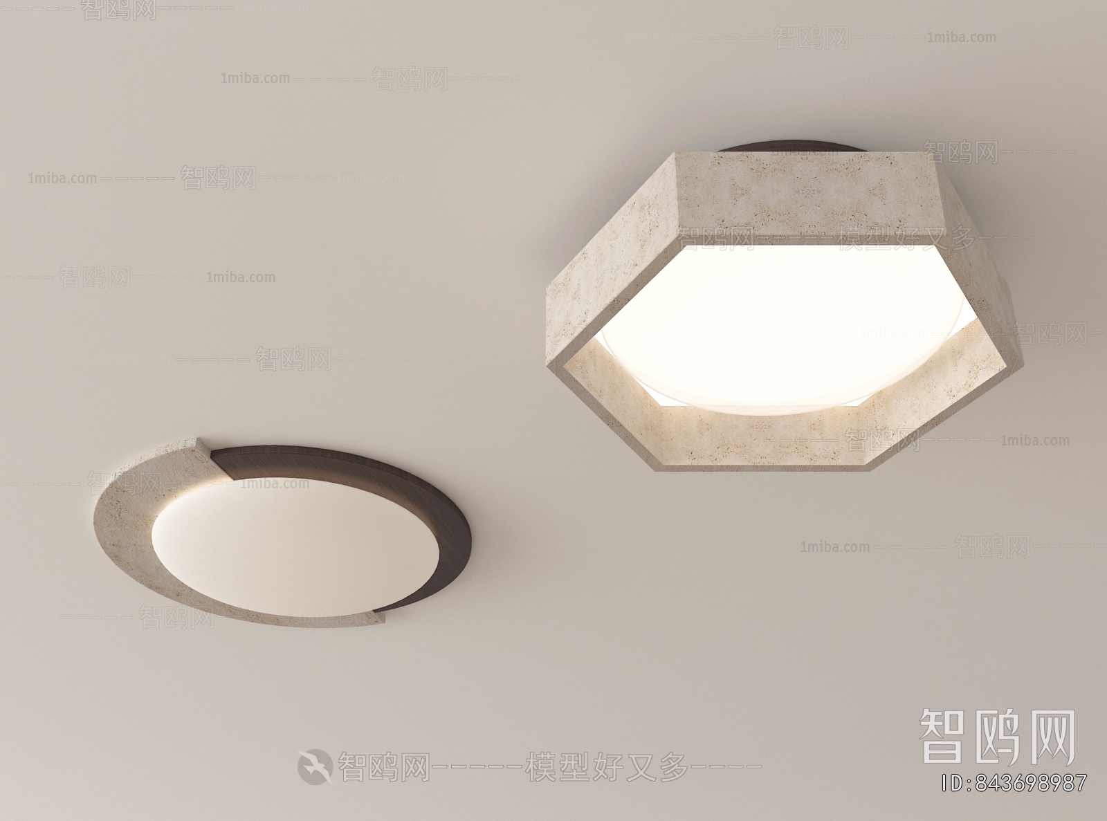 Wabi-sabi Style Ceiling Ceiling Lamp