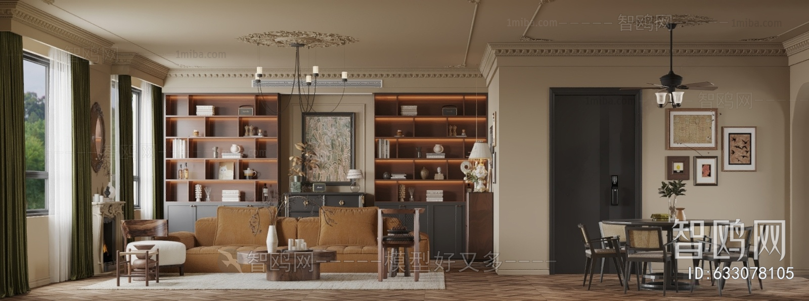 French Style A Living Room