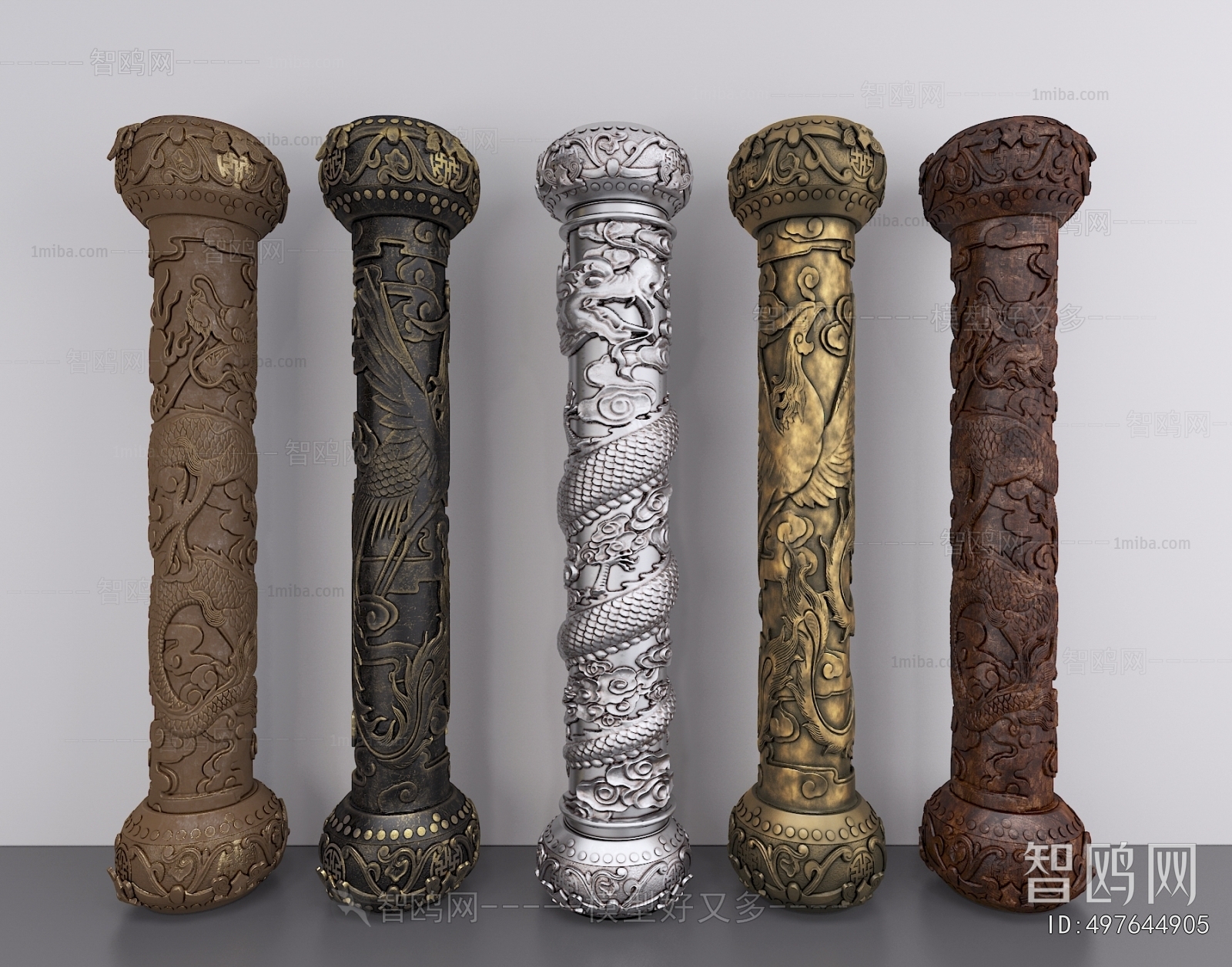 Chinese Style Column