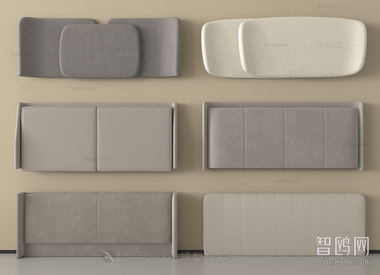 Modern Bedhead Back Rest