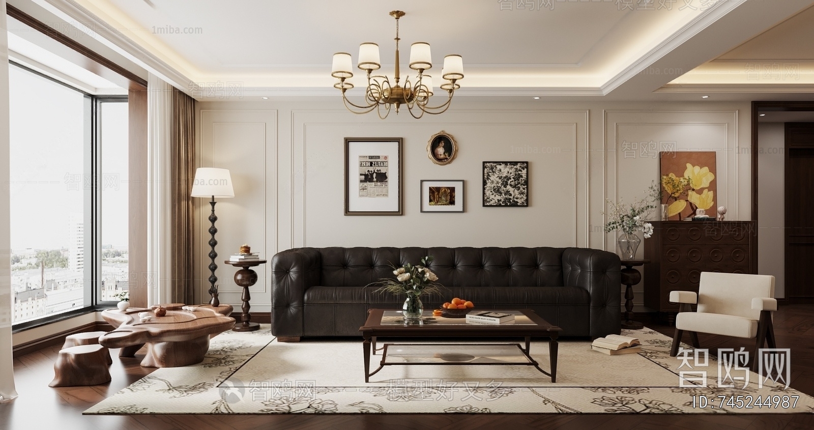 French Style A Living Room