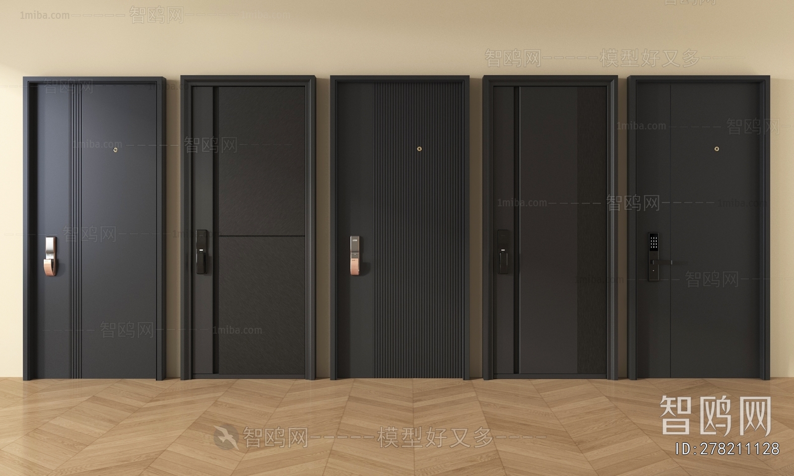 Modern Entrance Door