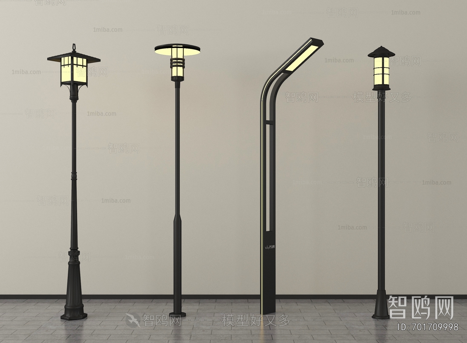 New Chinese Style Outdoor Light