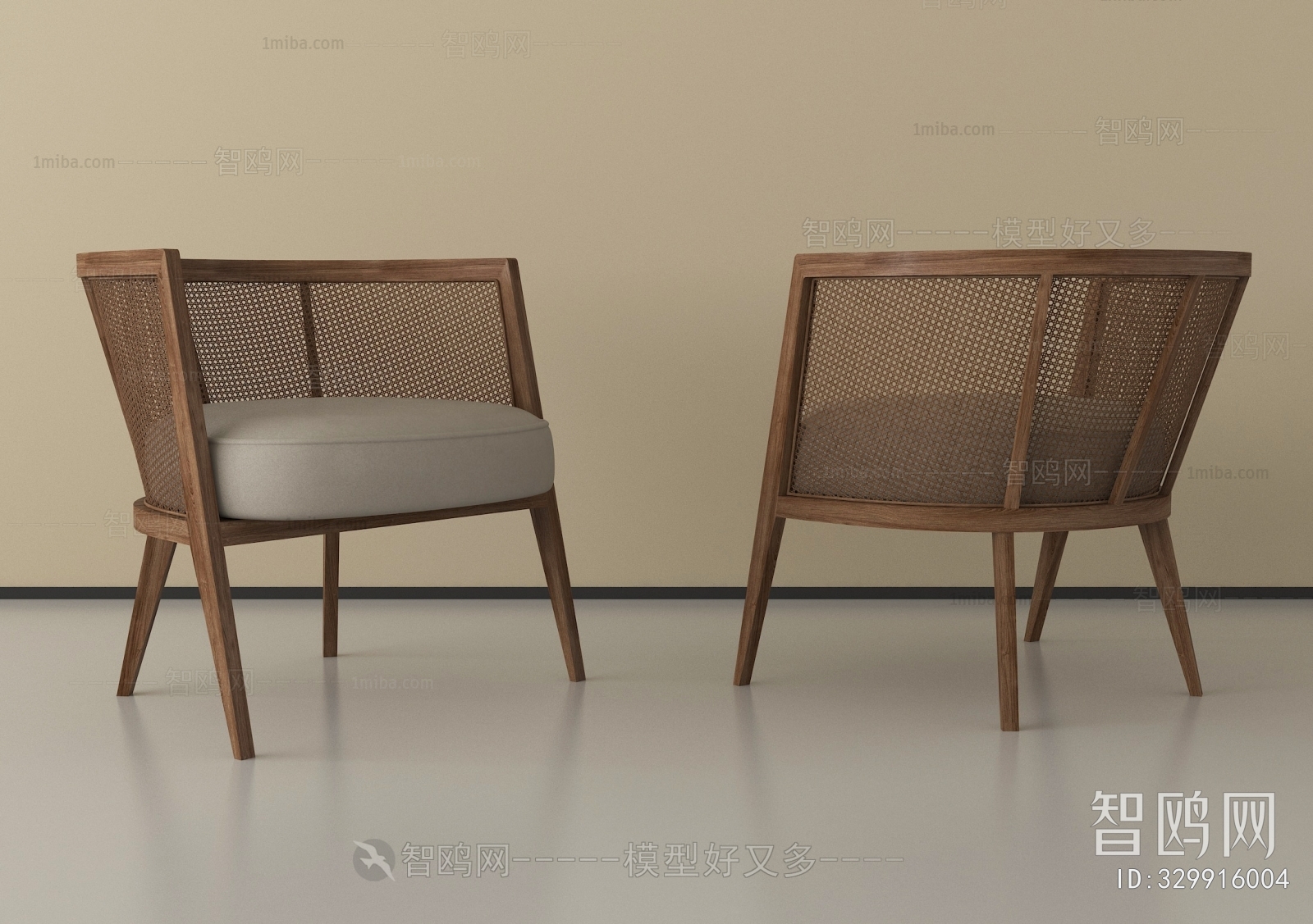 New Chinese Style Lounge Chair