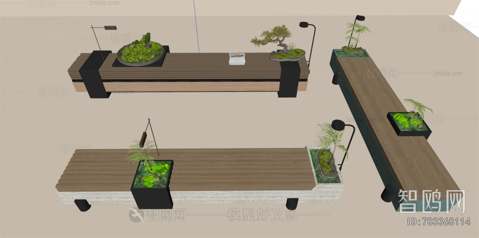 New Chinese Style Outdoor Chair