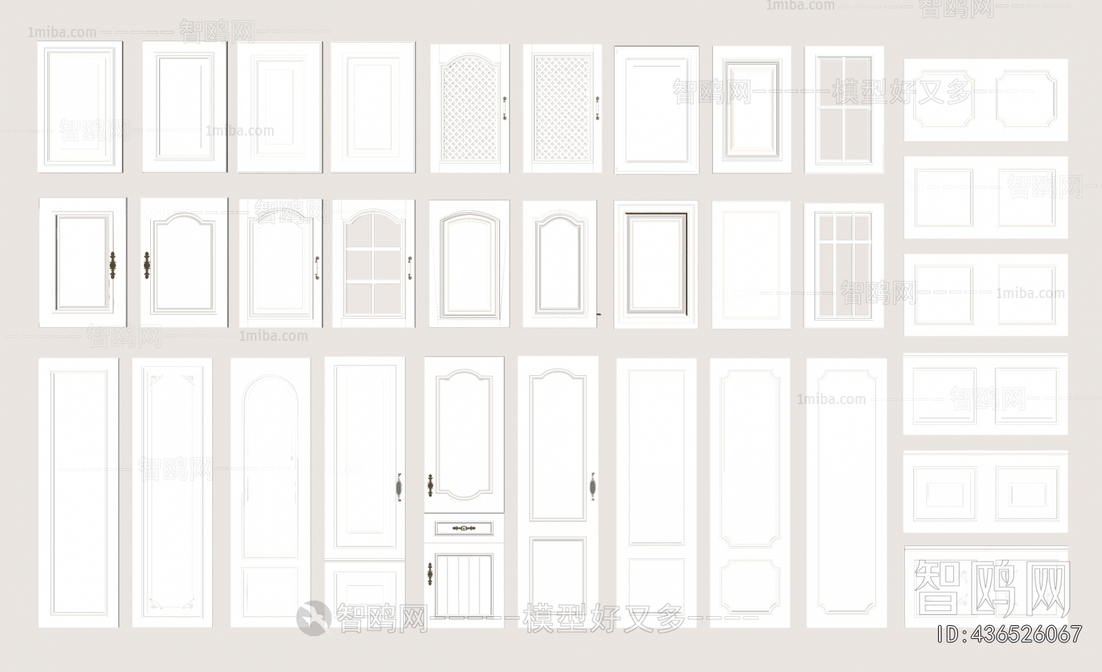 French Style Door Panel