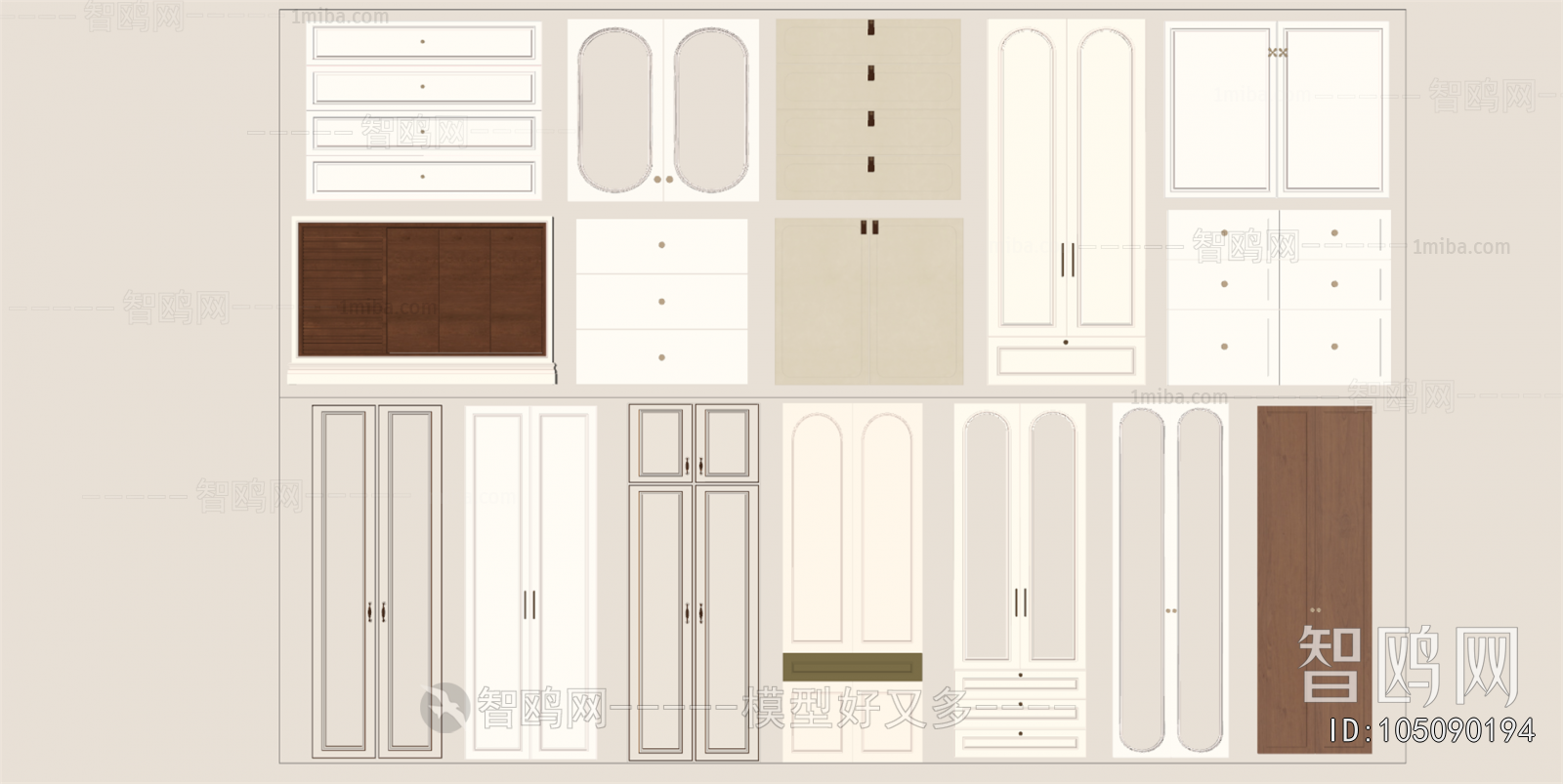 French Style Door Panel