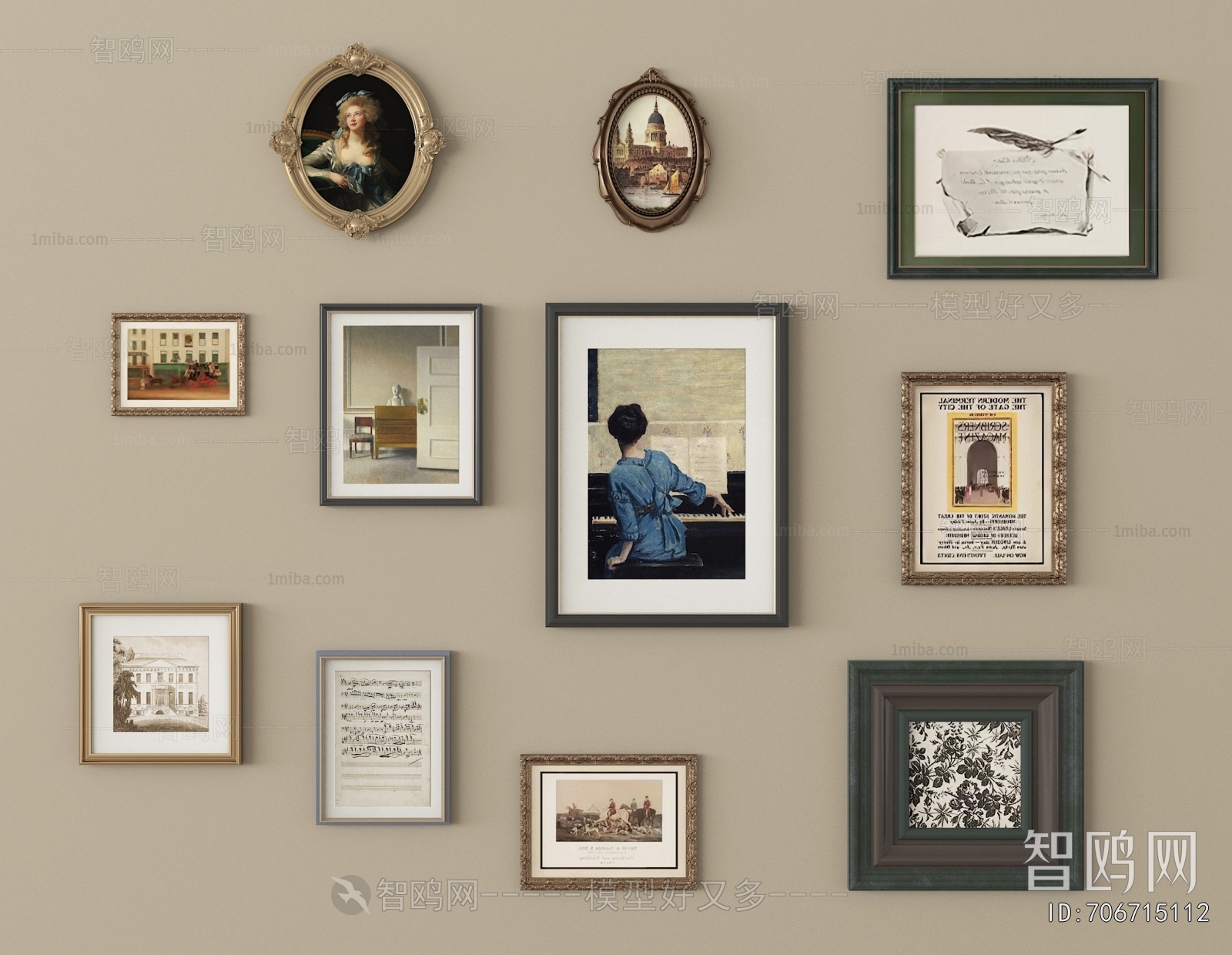 French Style Painting