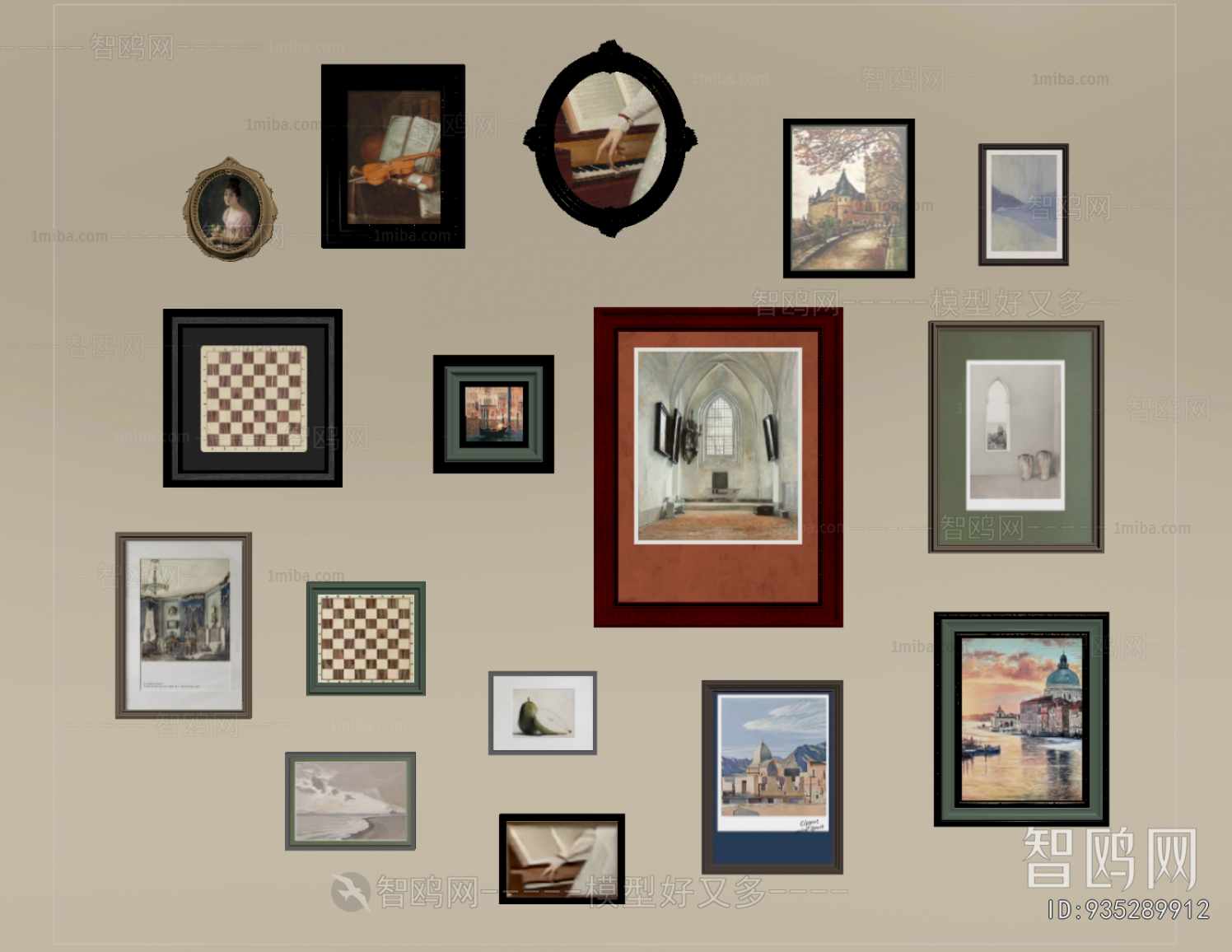 American Style Painting