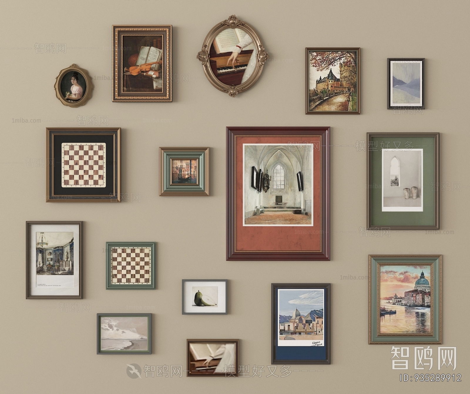 American Style Painting