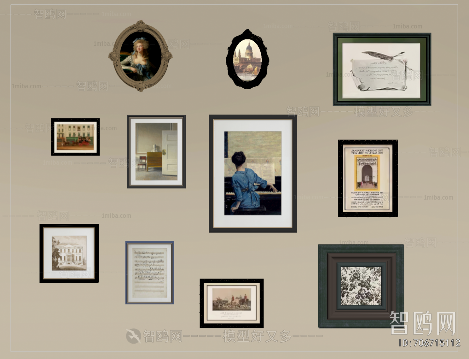 French Style Painting