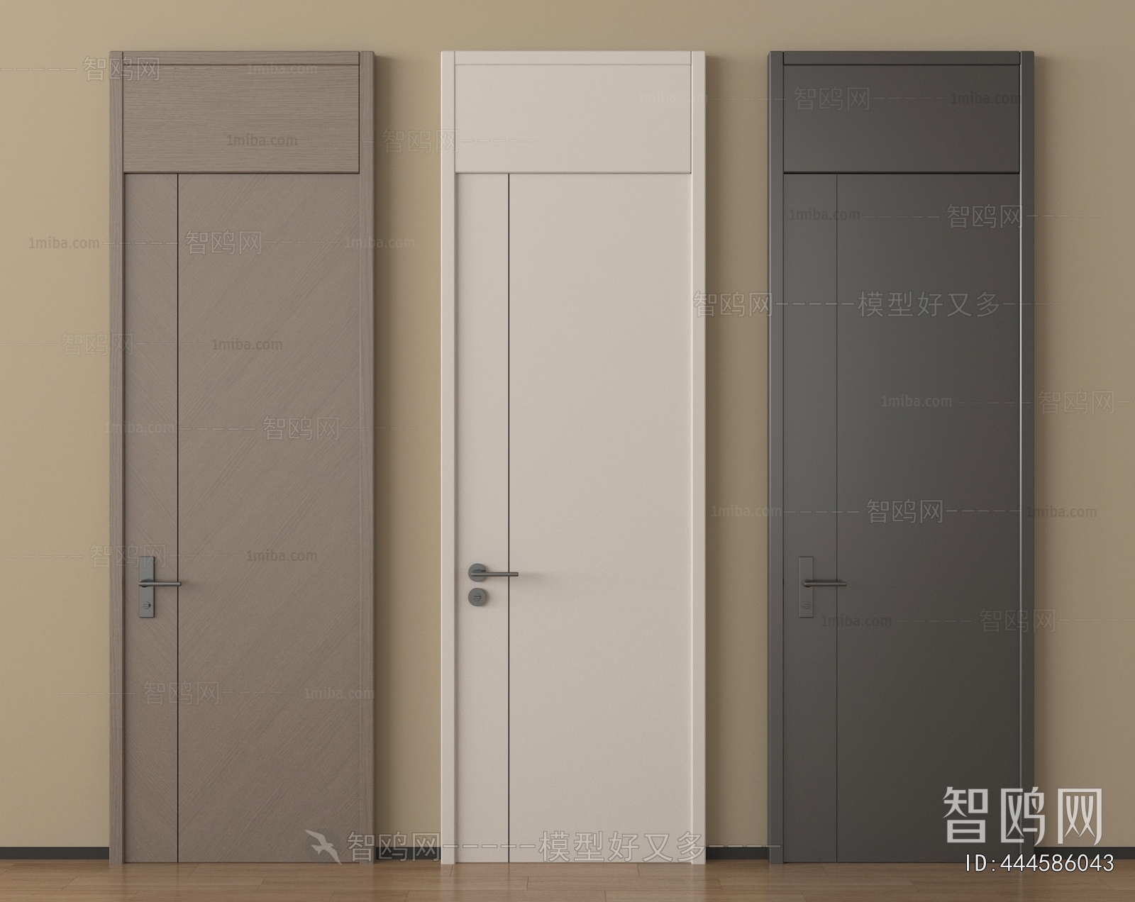 Modern Single Door