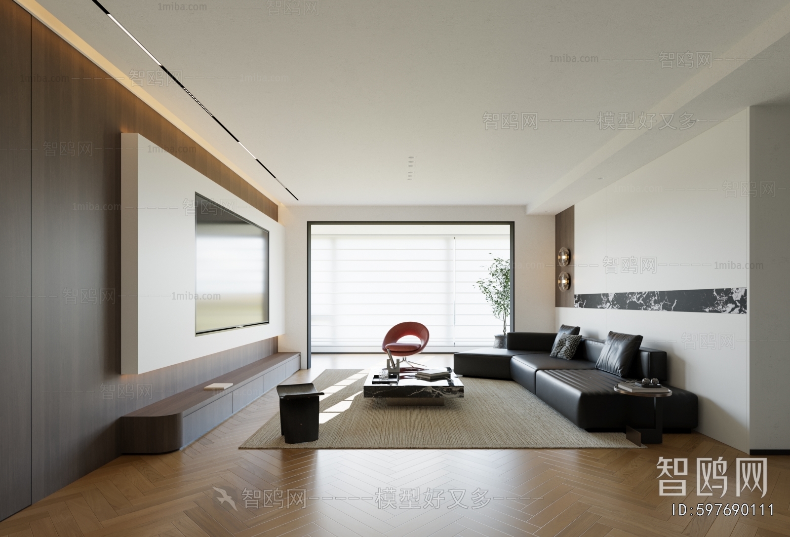 Modern A Living Room