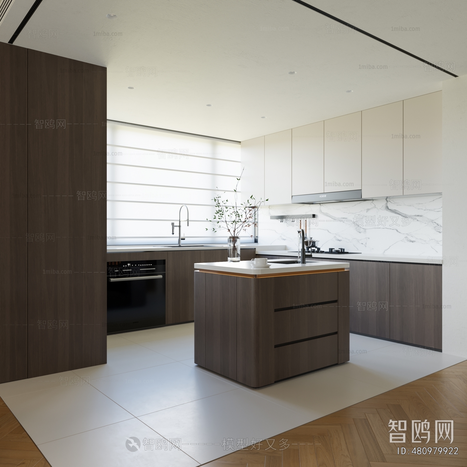 Modern Open Kitchen