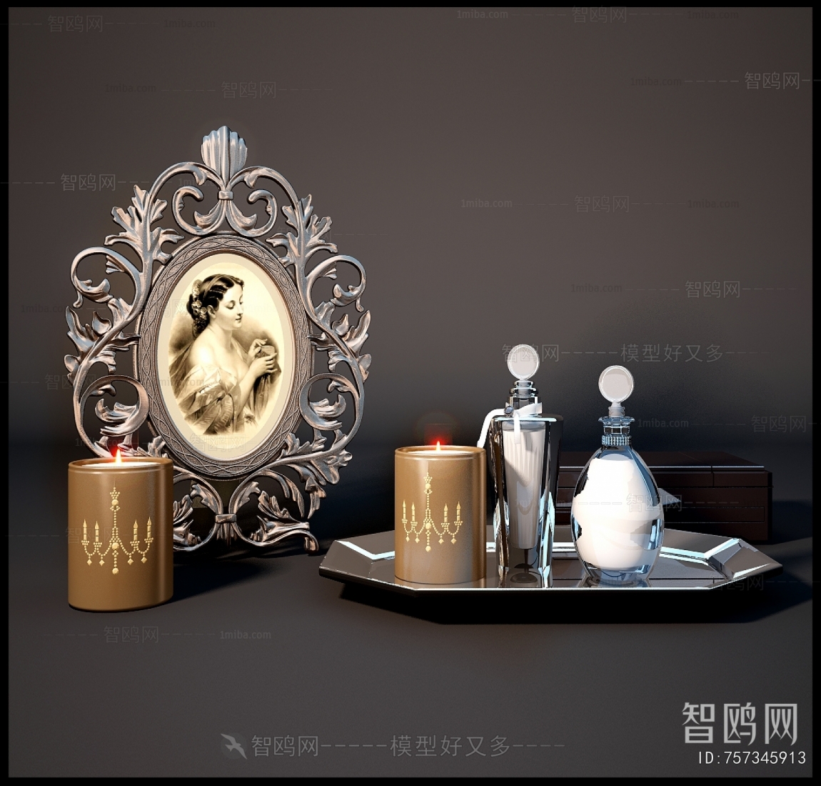 Retro Style Decorative Set