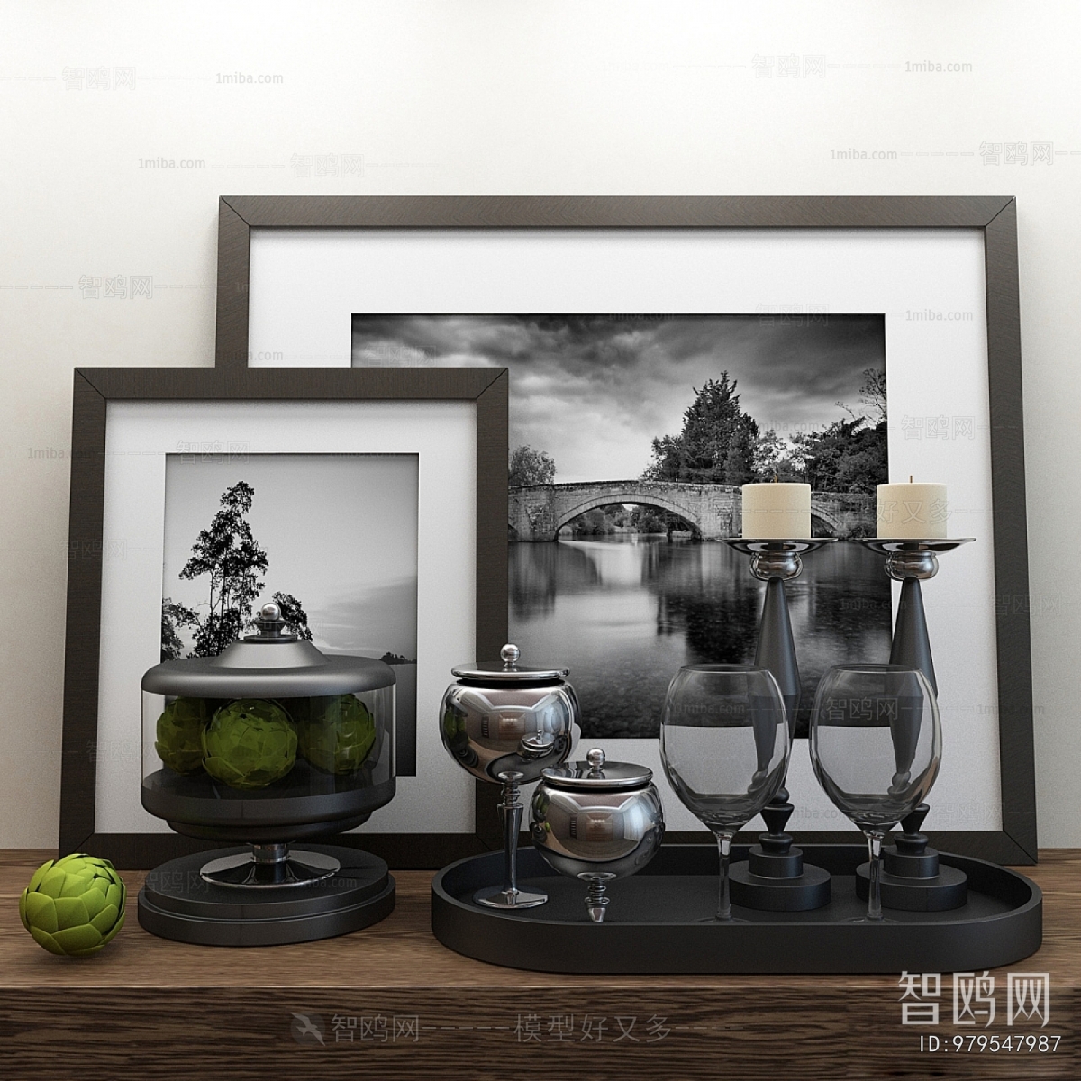 Retro Style Decorative Set