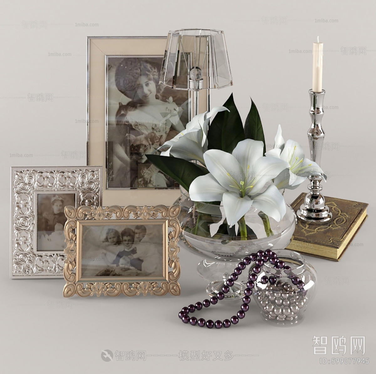 Retro Style Decorative Set