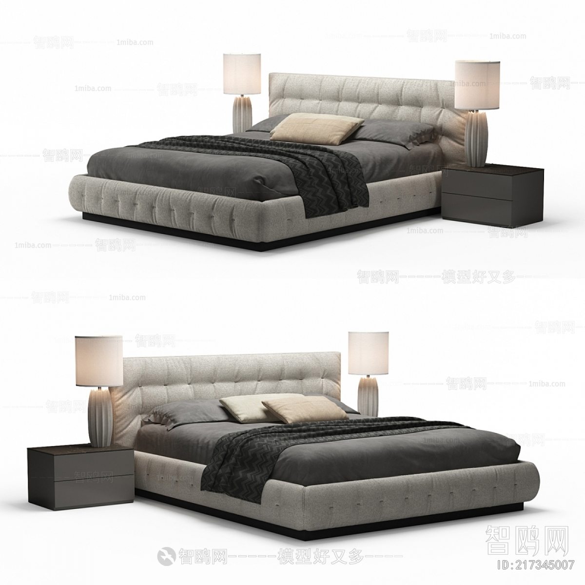 Modern Double Bed